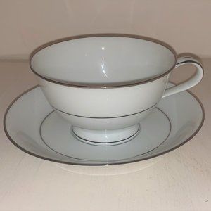 Footed Cup & Saucer Set Envoy by NORITAKE